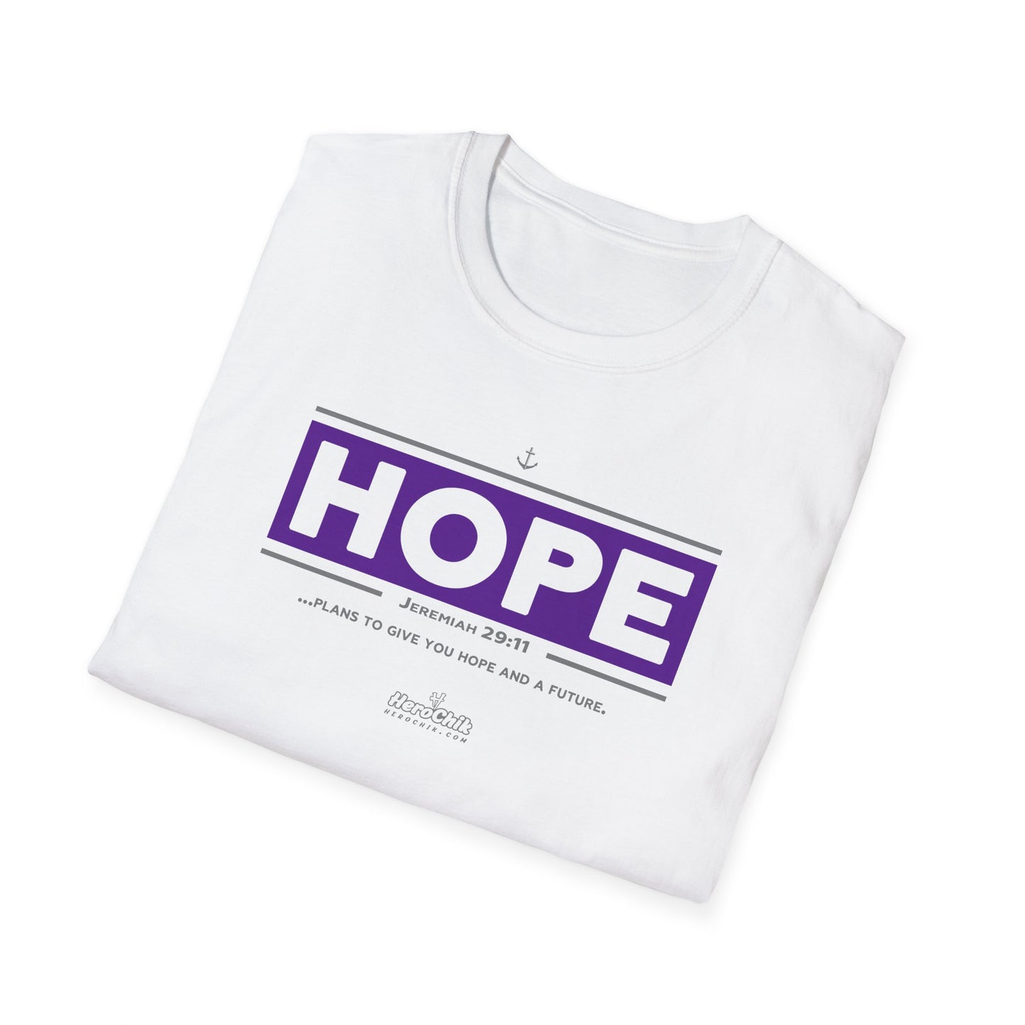 HeroChik:  "HOPE" - Unisex Short Sleeve Tee