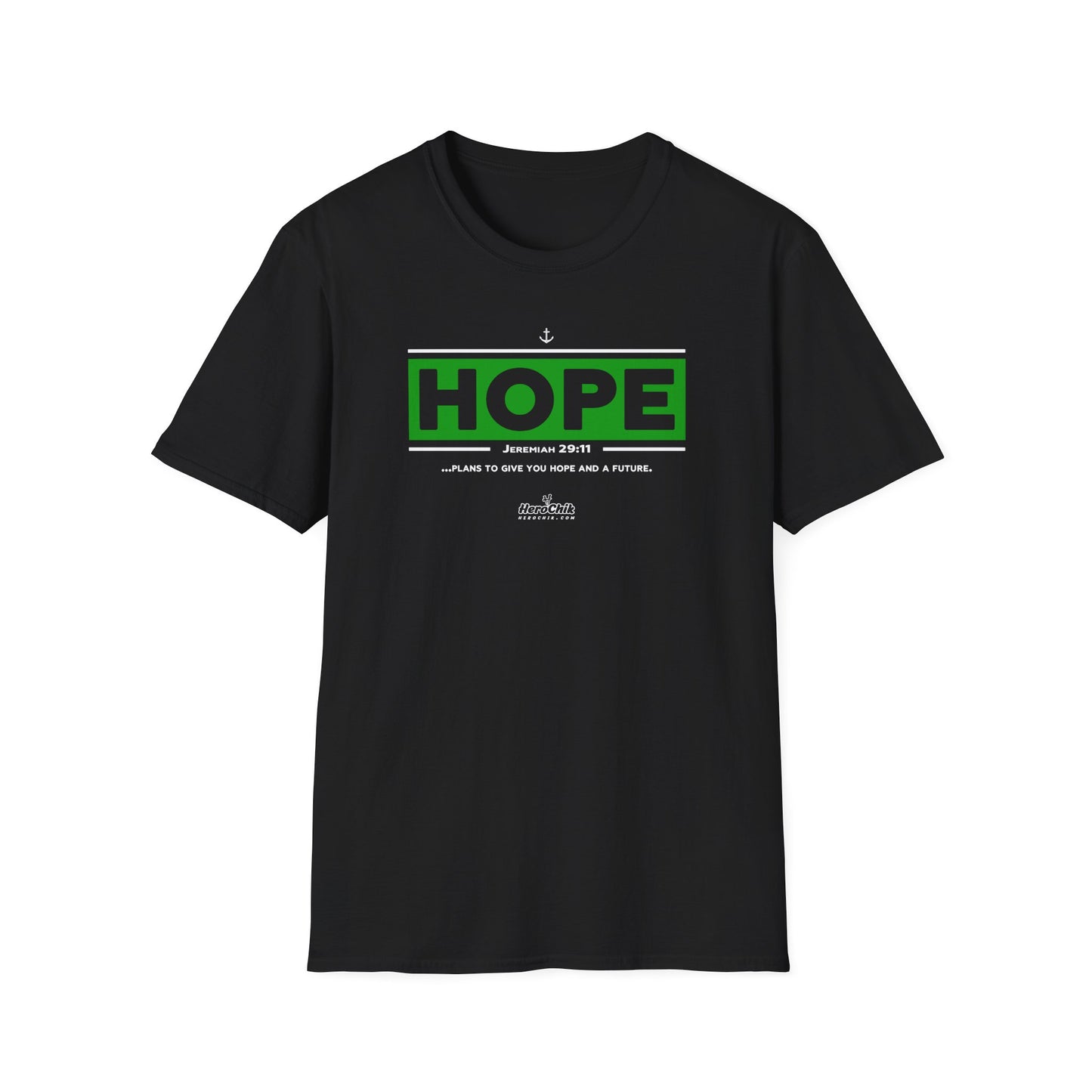 HeroChik:  "HOPE" - Unisex Short Sleeve Tee