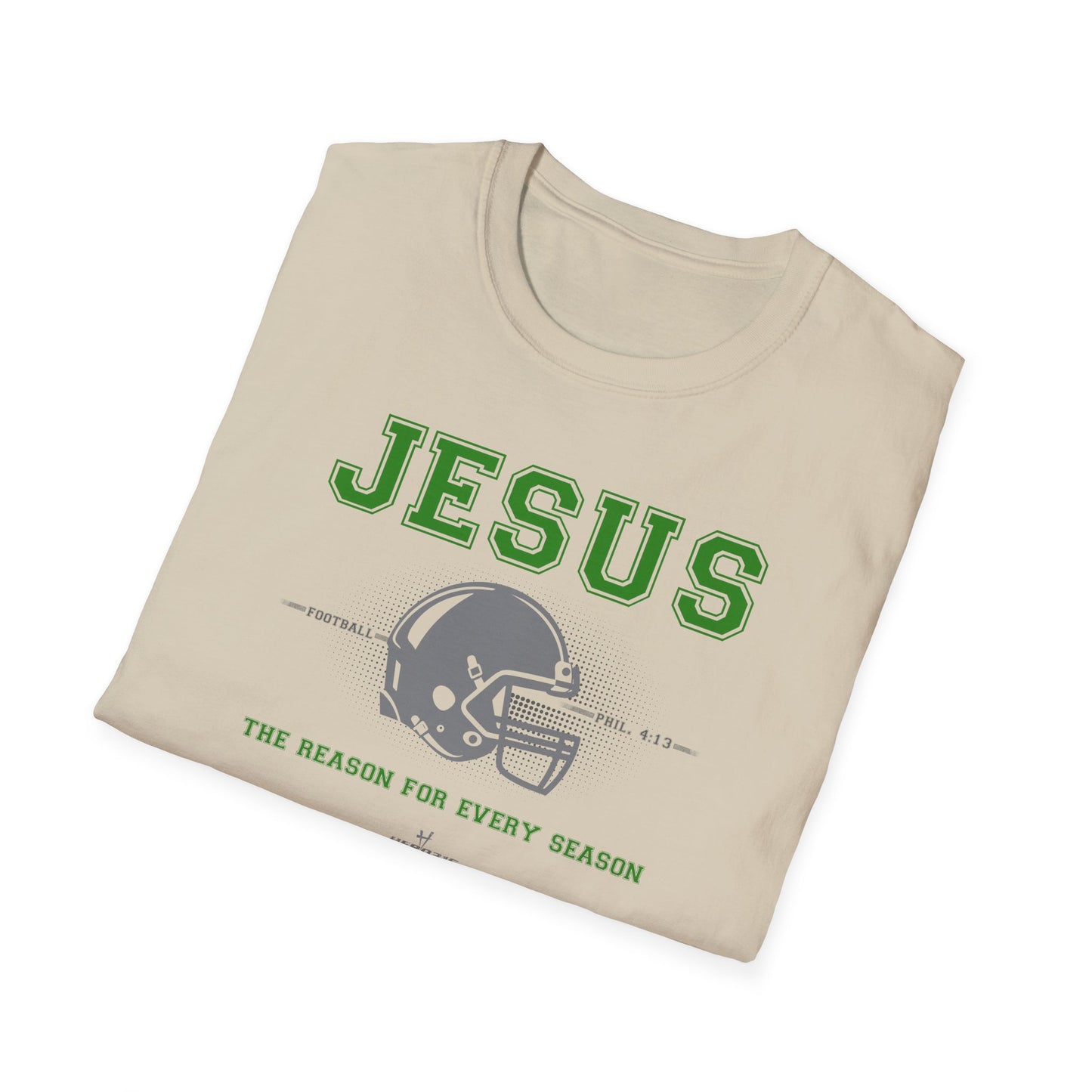 Hero316:  "Reason - Football" - Unisex Softstyle Tee