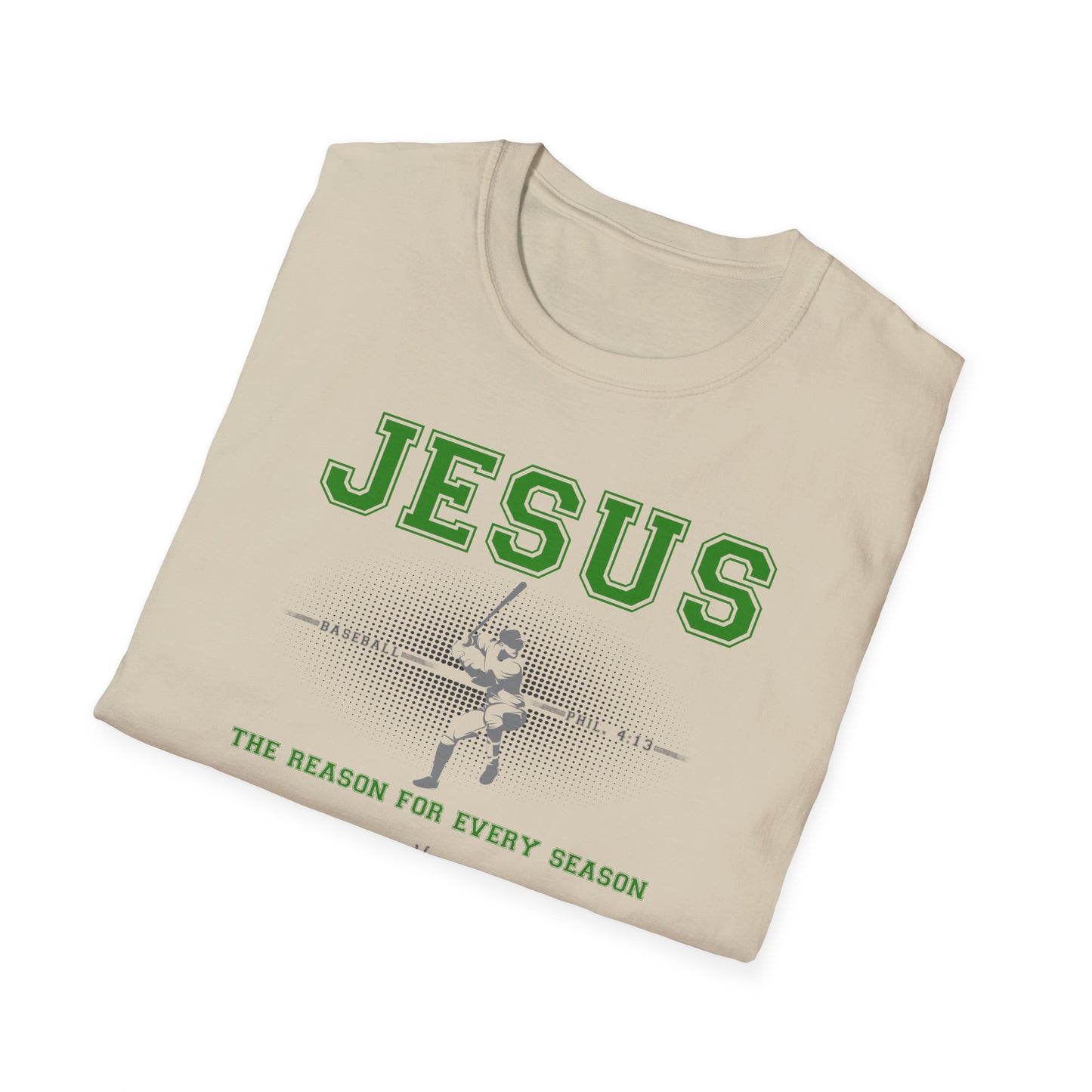 Hero316:  "Reason - Baseball" - Unisex Softstyle Tee