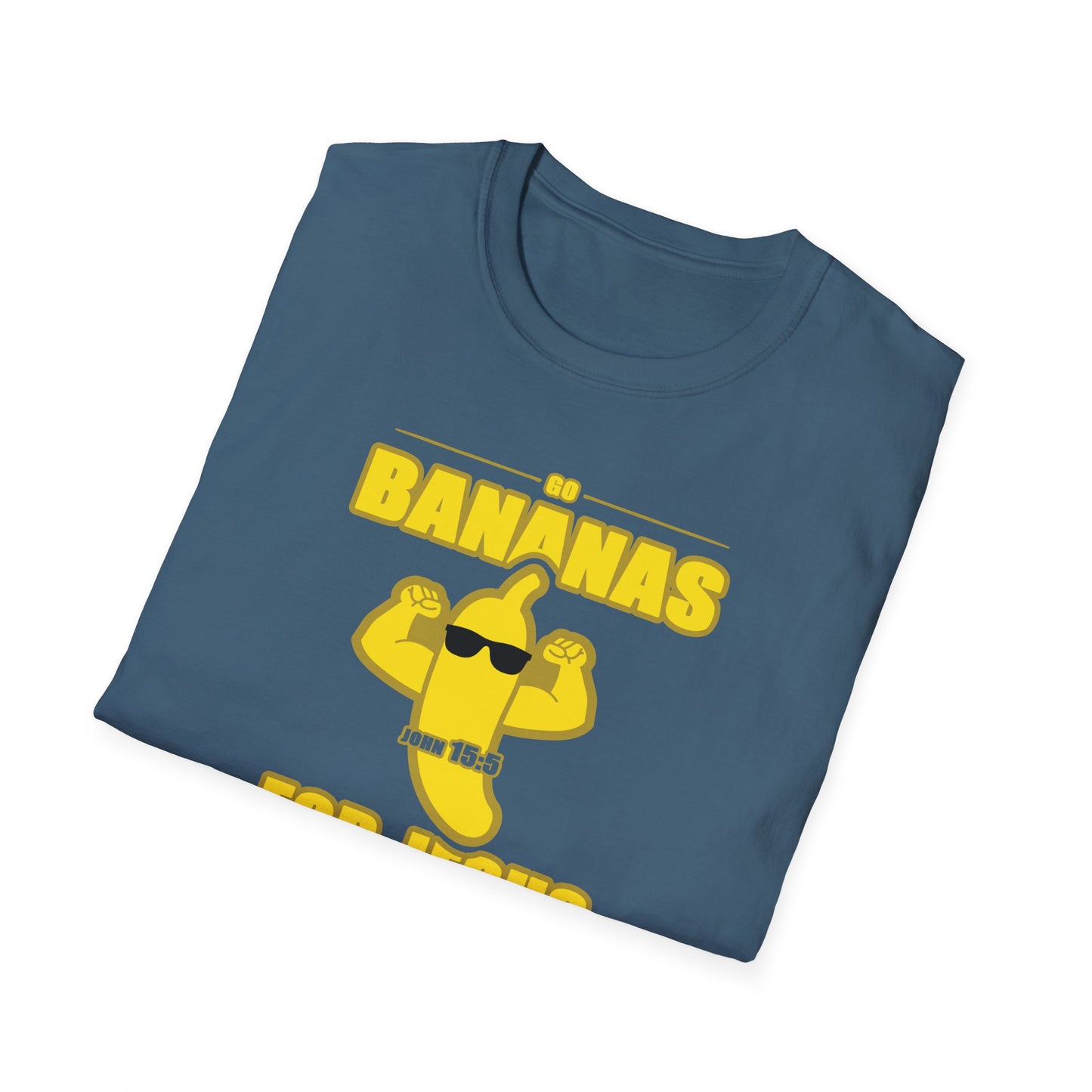 War on the Floor - "Go Bananas for Jesus" - Unisex Softstyle Tee