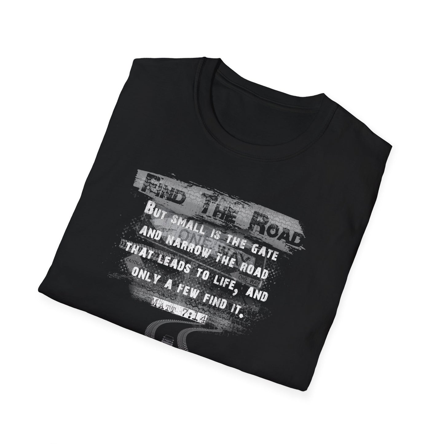 War on the Floor:  "Find the Road" - Unisex Softstyle Tee