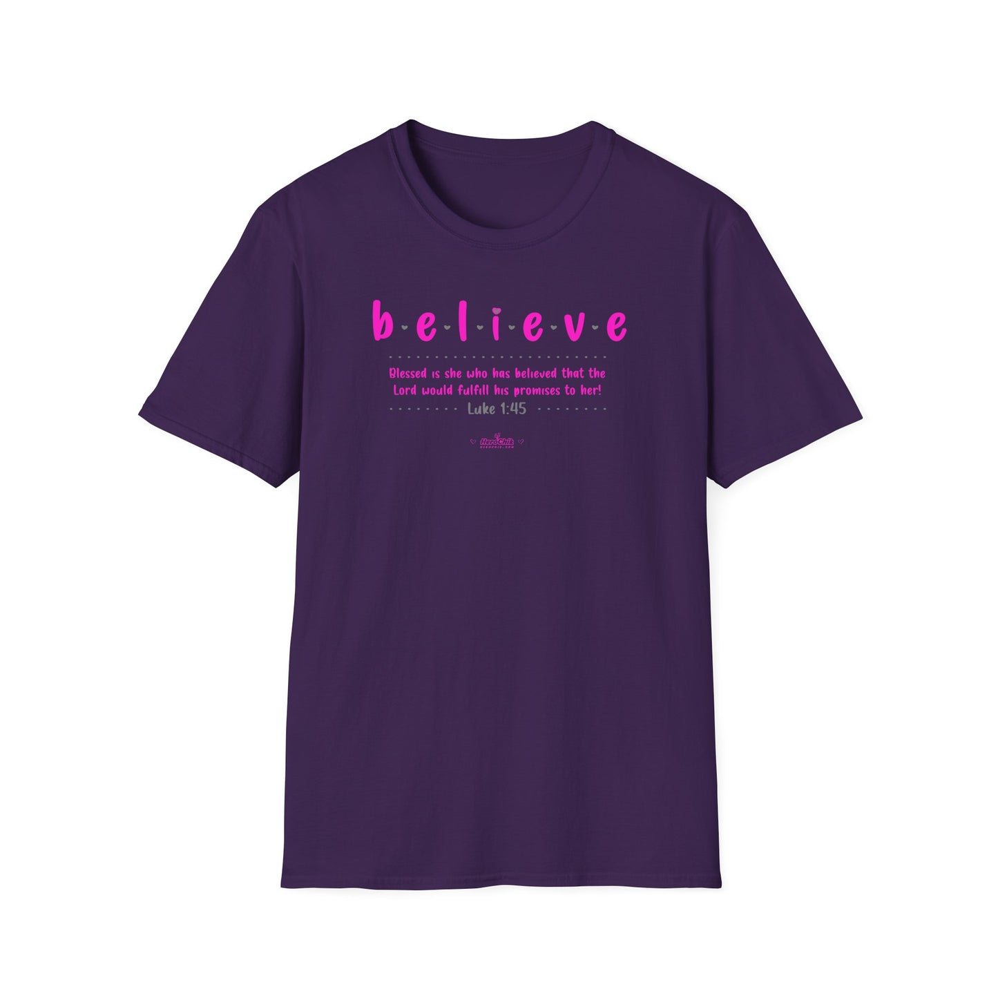 HeroChik:  "Believe" - Unisex Short Sleeve Tee