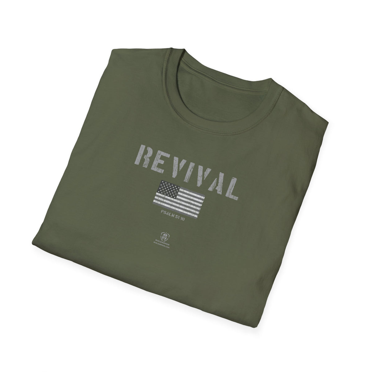 Build Armor:  "Revival" - Unisex Softstyle Tee