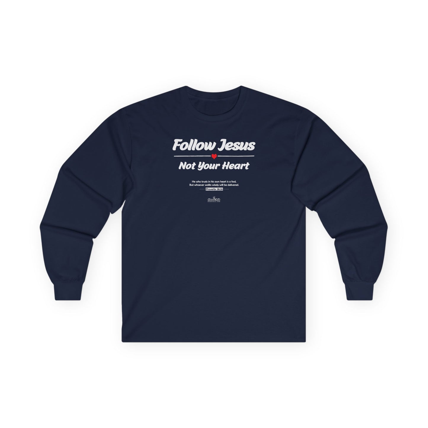HeroChik:  "Follow Jesus" - Unisex Long Sleeve Tee