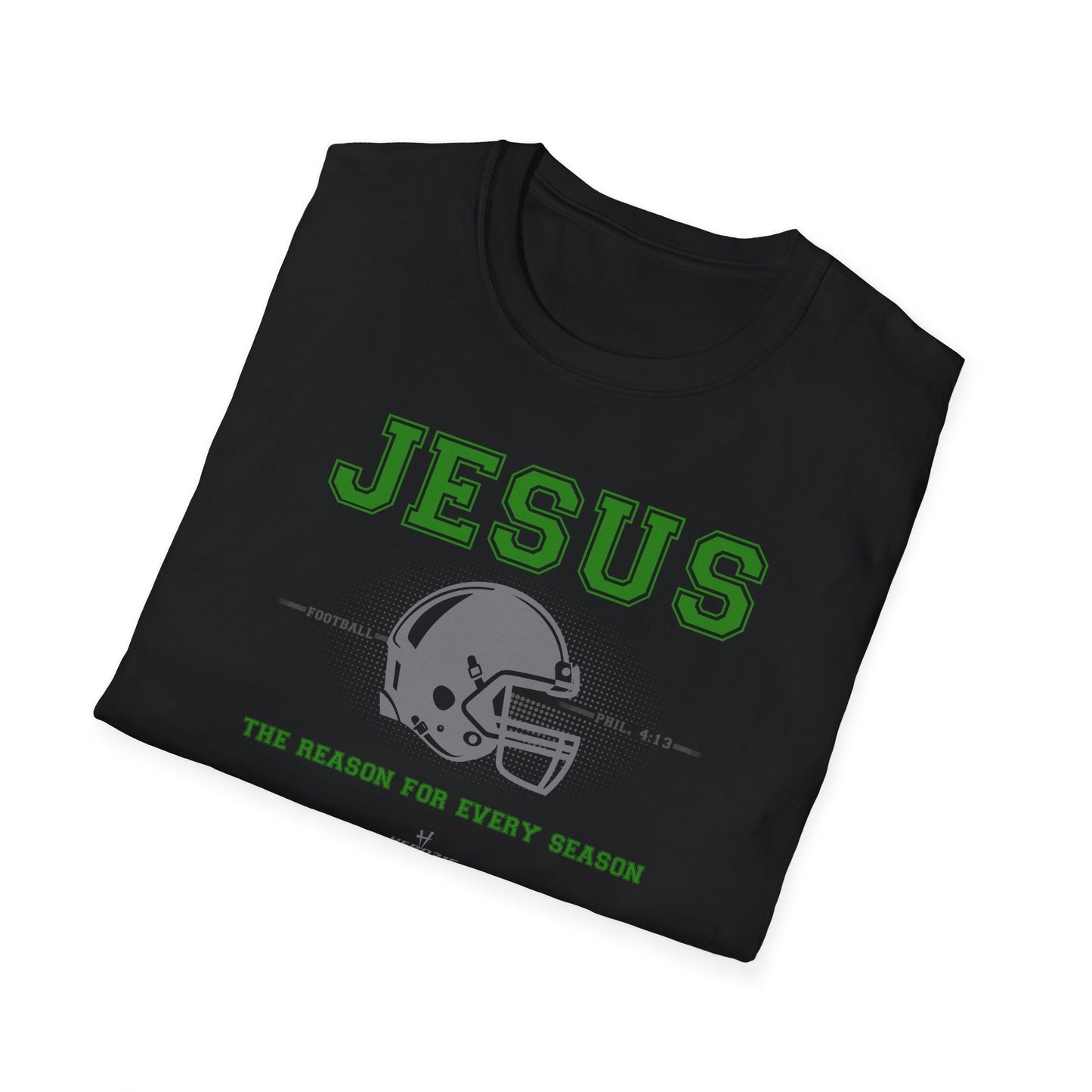 Hero316:  "Reason - Football" - Unisex Softstyle Tee