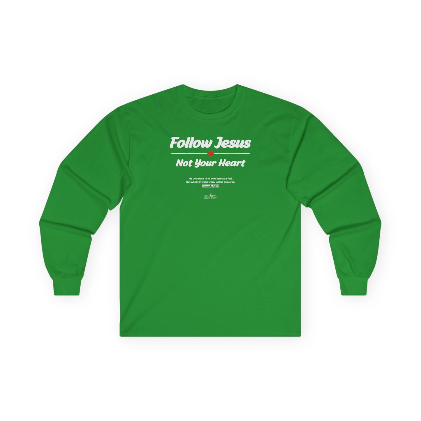 HeroChik:  "Follow Jesus" - Unisex Long Sleeve Tee