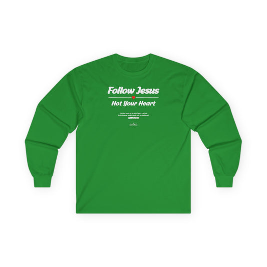 HeroChik:  "Follow Jesus" - Unisex Long Sleeve Tee