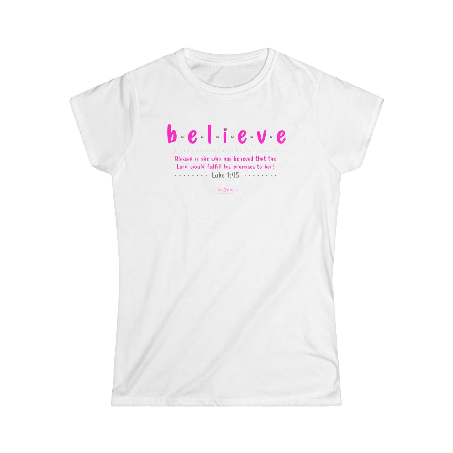 HeroChik:  "Believe" - Women's Short Sleeve Tee