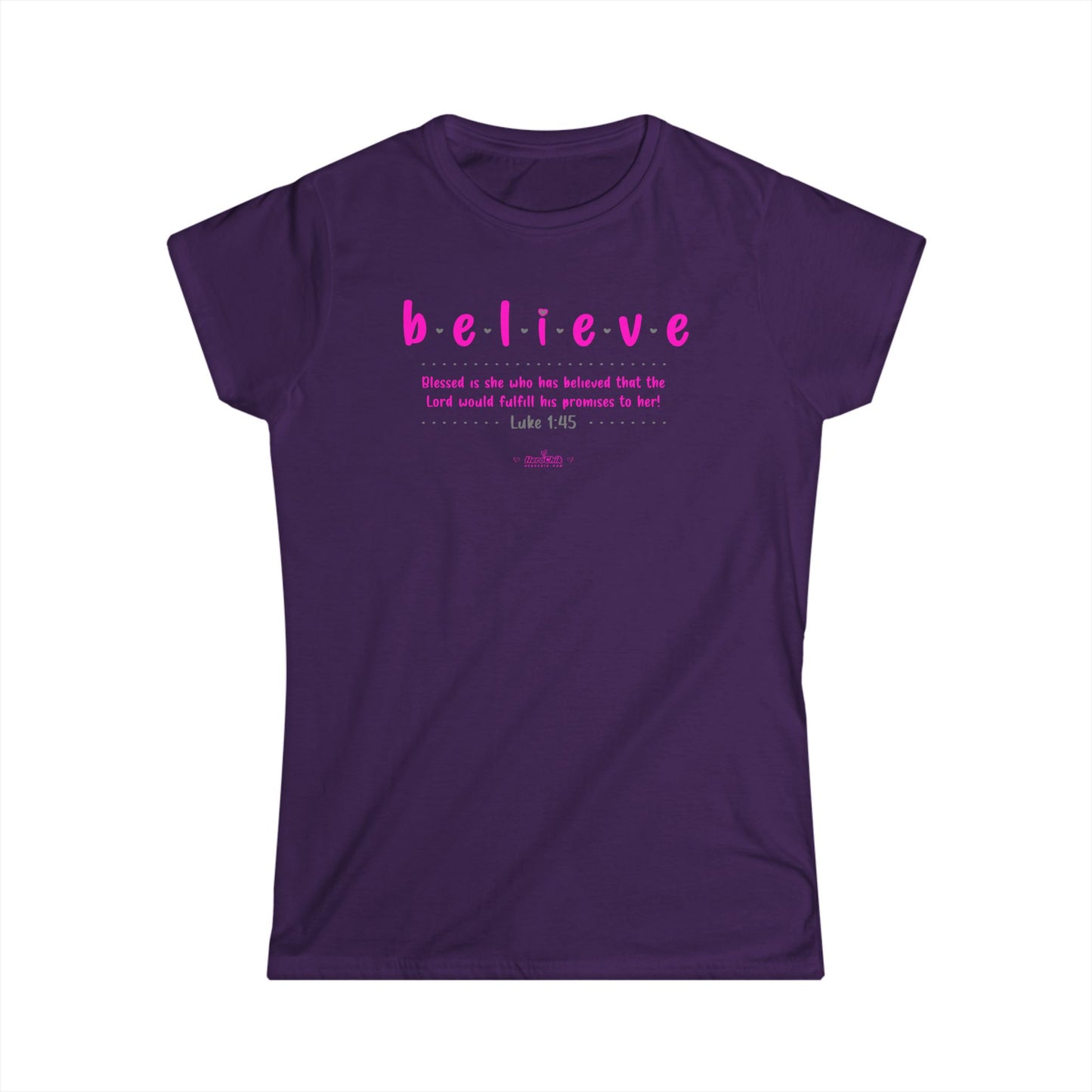 HeroChik:  "Believe" - Women's Short Sleeve Tee