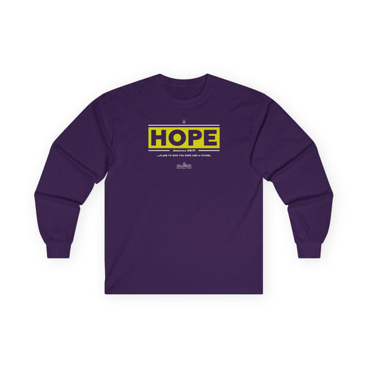 HeroChik:  "HOPE" - Unisex Long Sleeve Tee