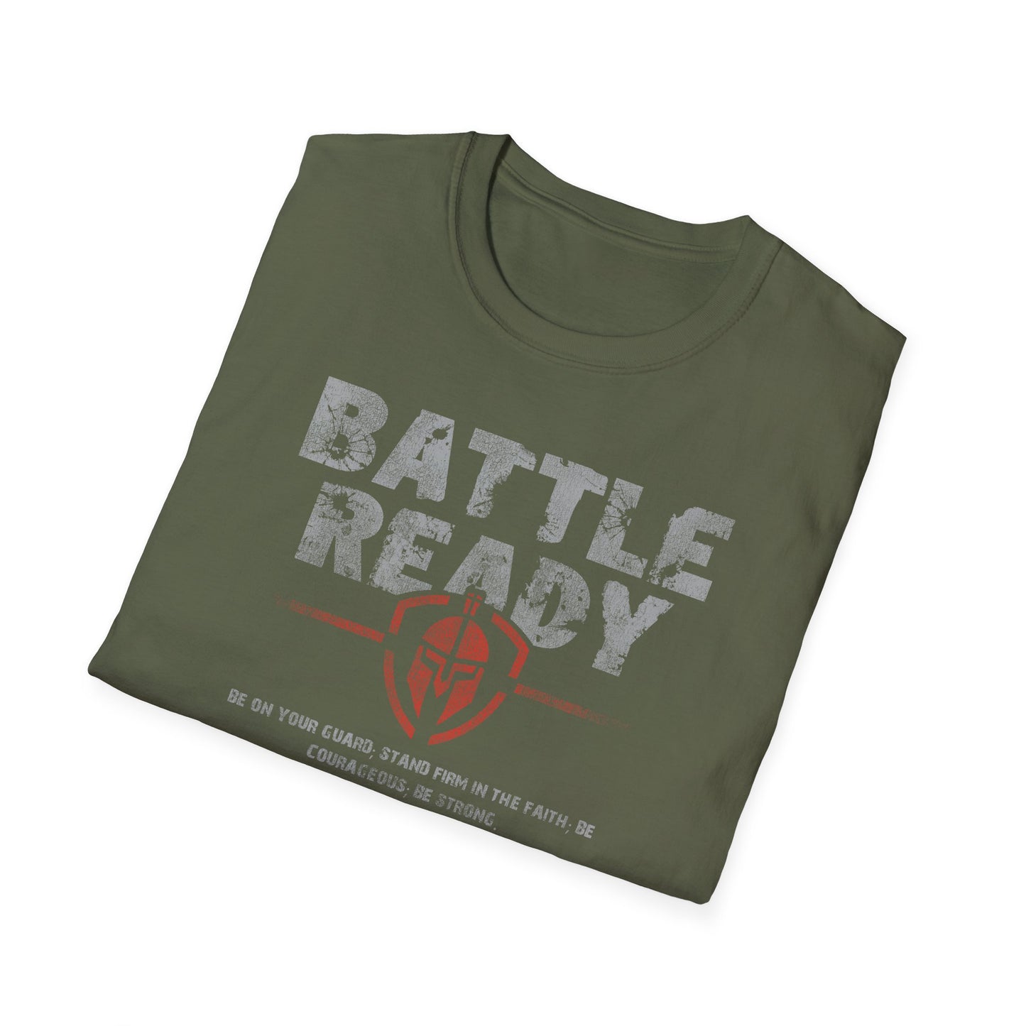 Build Armor:  "Battle Ready" - Unisex Softstyle Tee