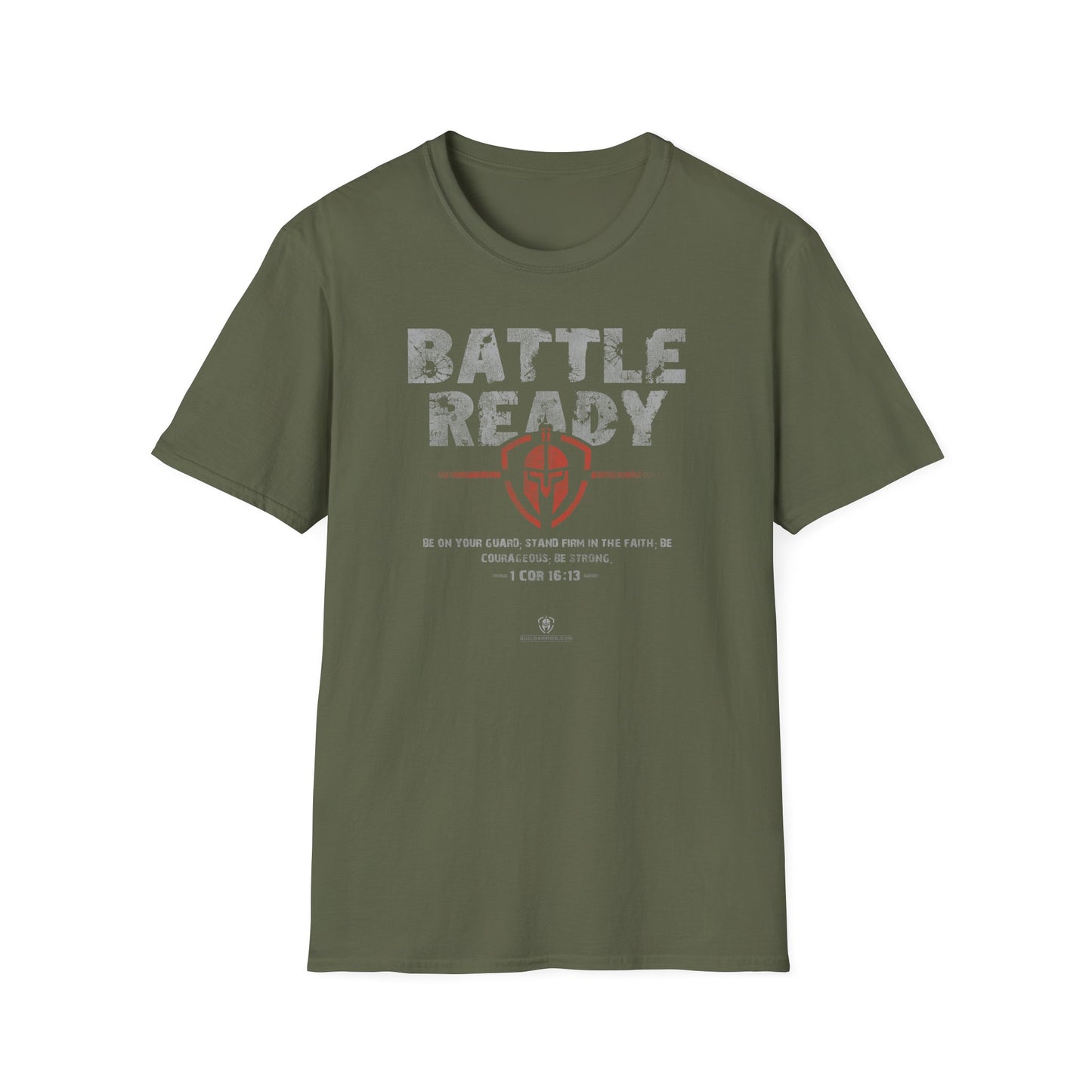 Build Armor:  "Battle Ready" - Unisex Softstyle Tee