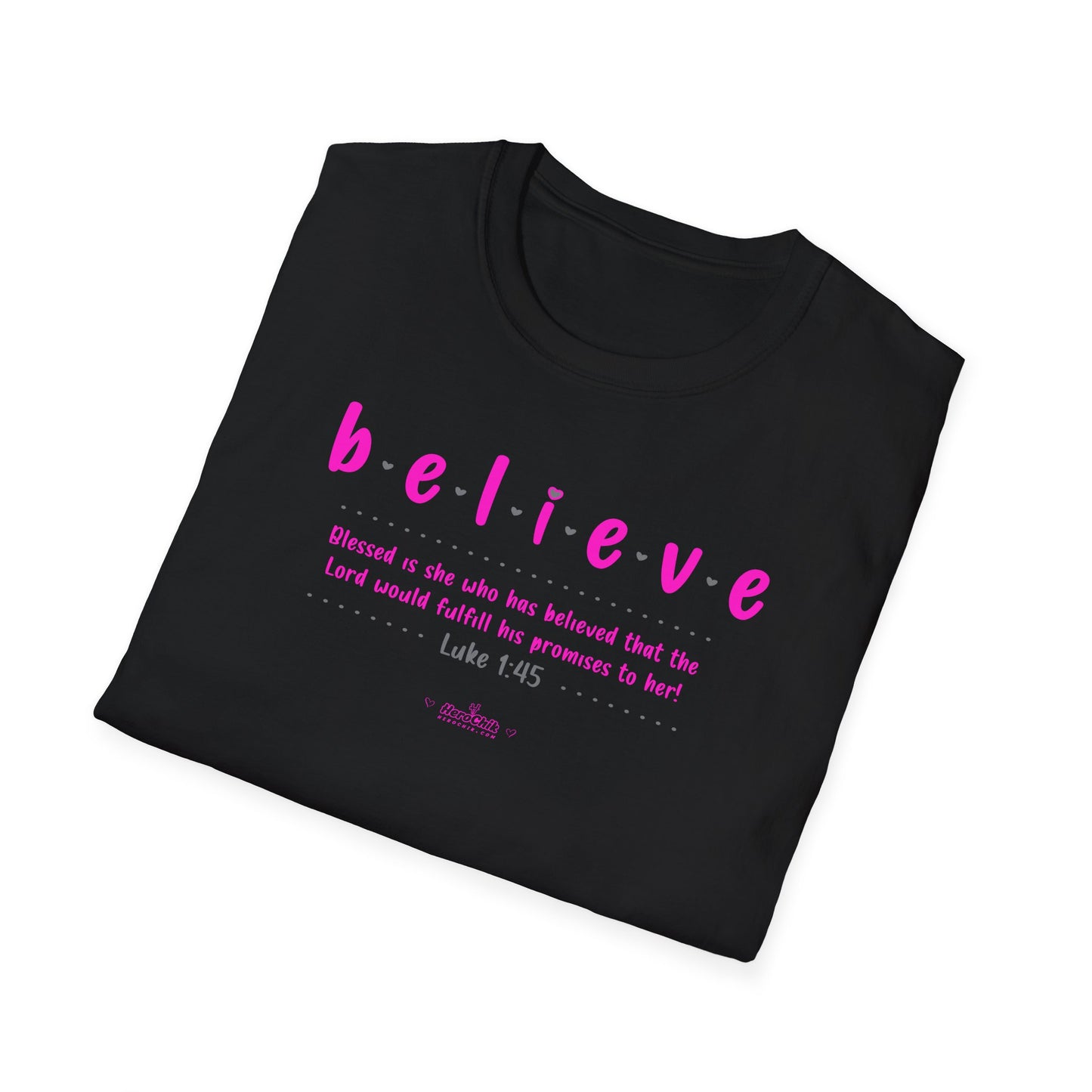 HeroChik:  "Believe" - Unisex Short Sleeve Tee