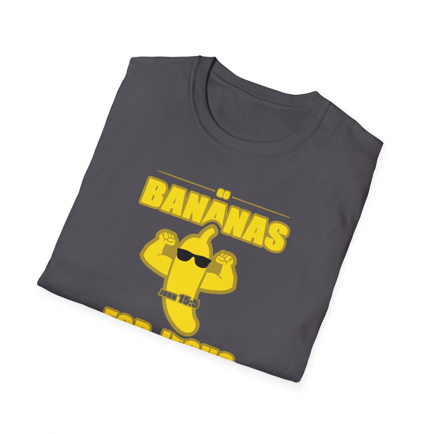 War on the Floor - "Go Bananas for Jesus" - Unisex Softstyle Tee