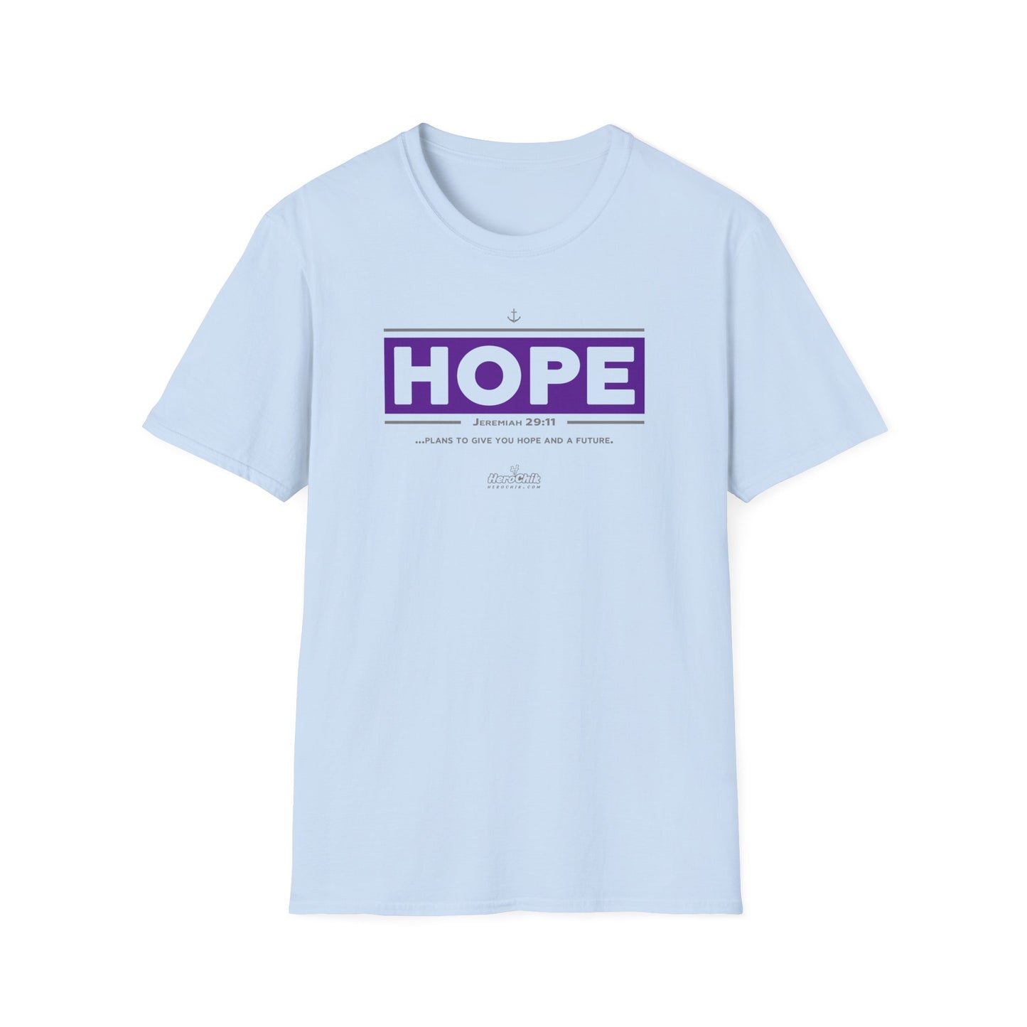 HeroChik:  "HOPE" - Unisex Short Sleeve Tee