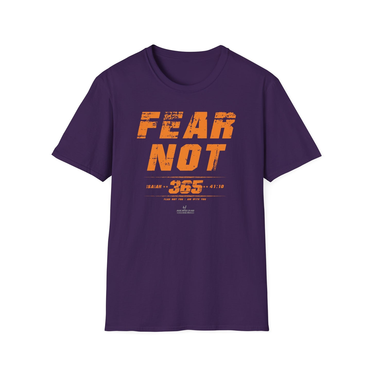 Hero316:  "Fear Not 365" - Unisex Softstyle Tee