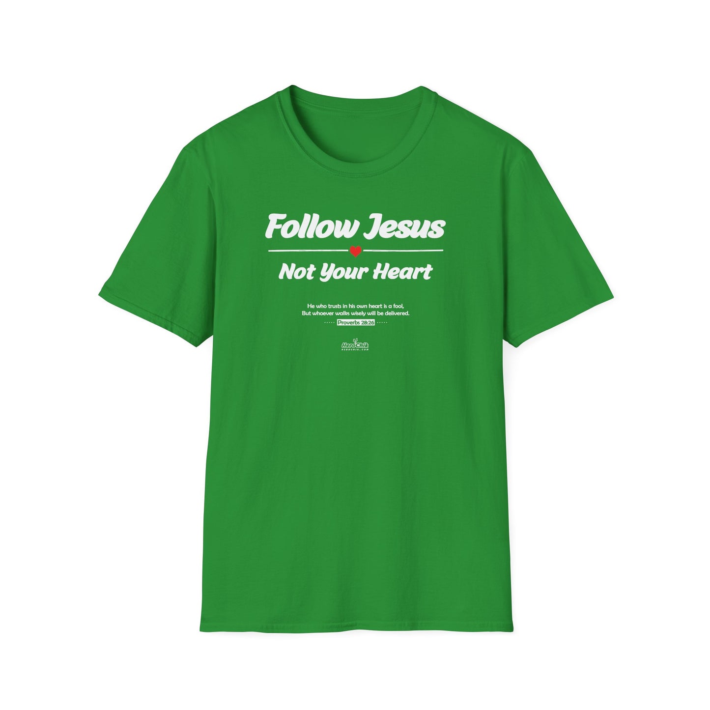 HeroChik:  "Follow Jesus" - Unisex Short Sleeve Tee