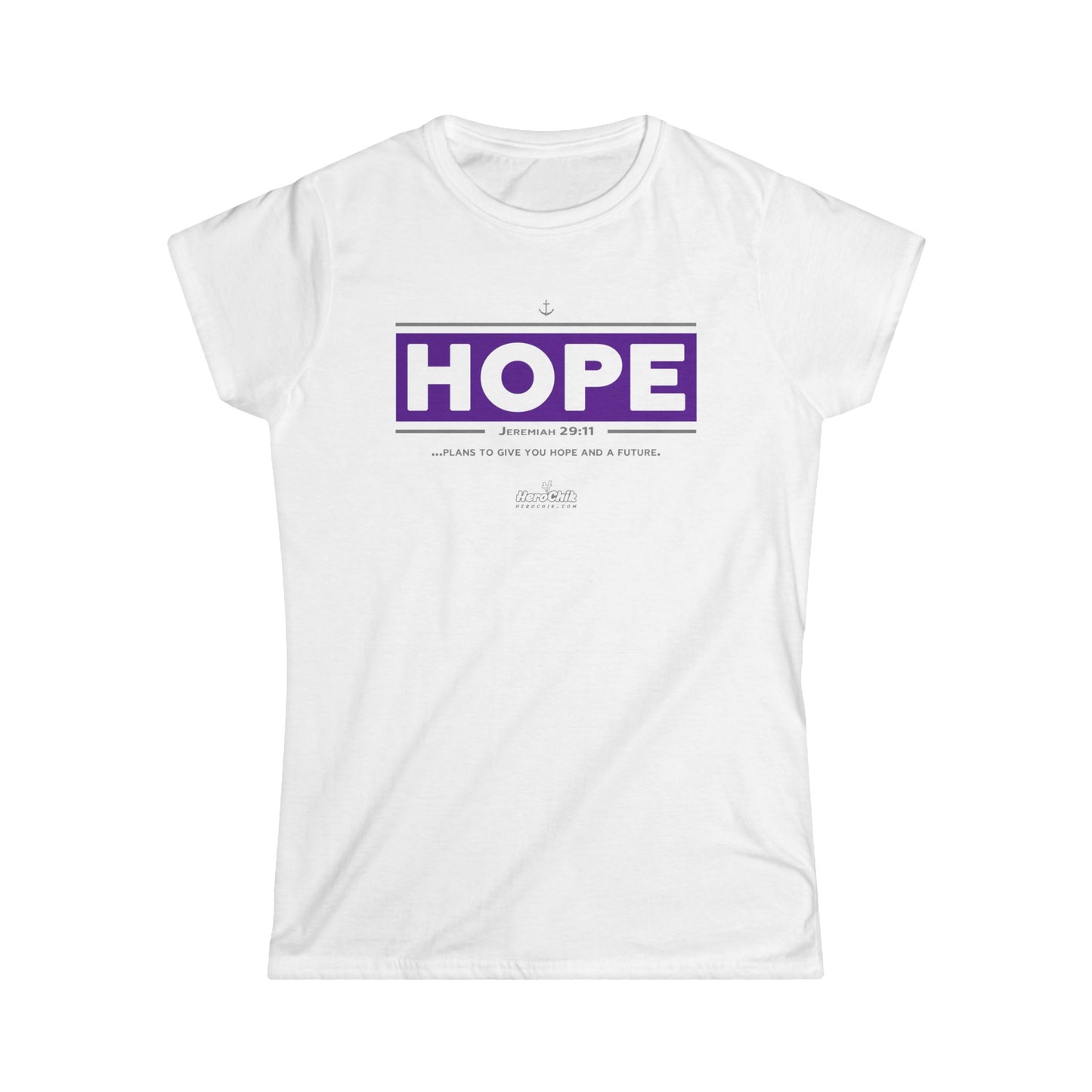 HeroChik:  "HOPE" - Women's Short Sleeve Tee