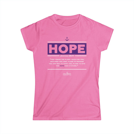 HeroChik:  "HOPE" - Women's Softstyle Tee