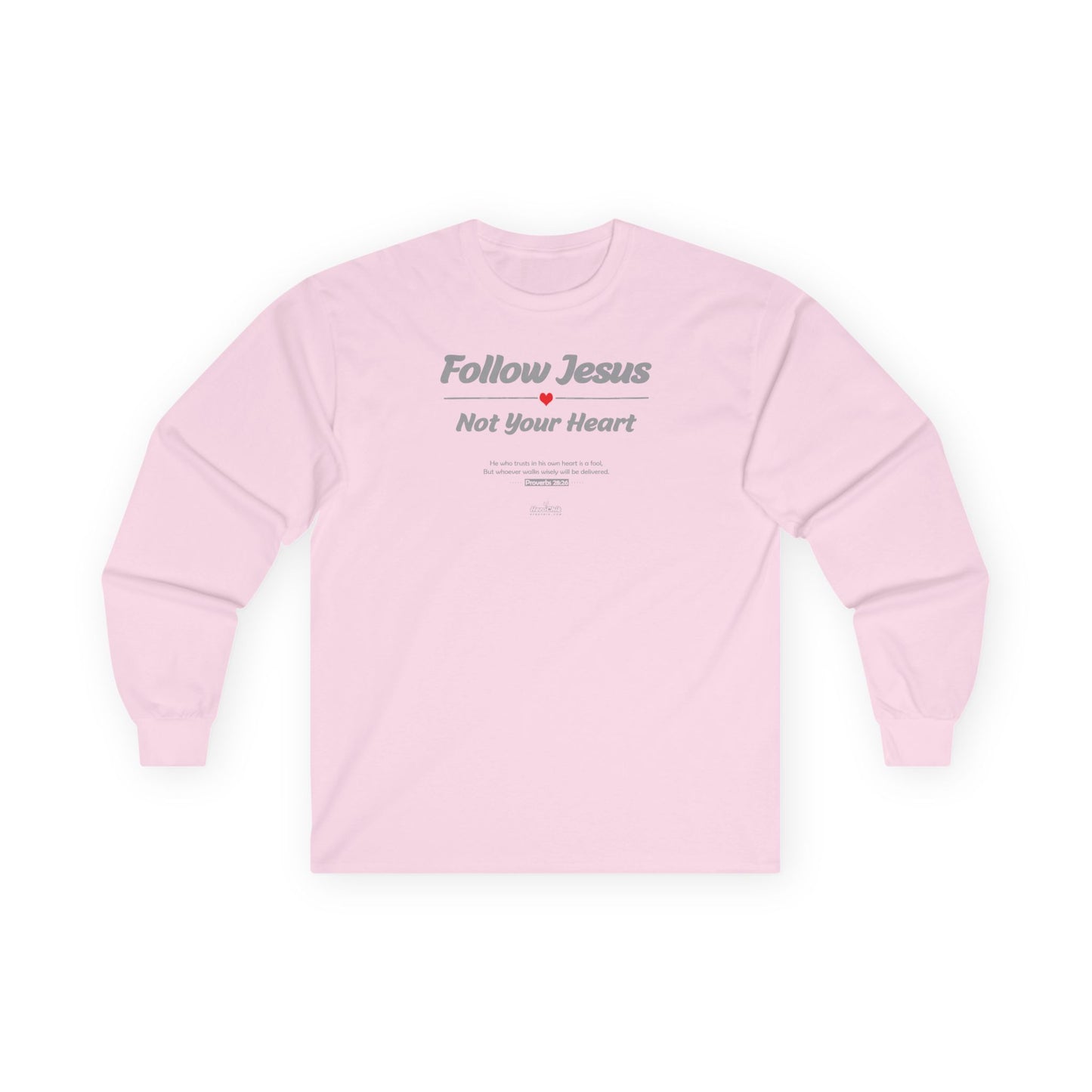 HeroChik:  "Follow Jesus" - Unisex Long Sleeve Tee