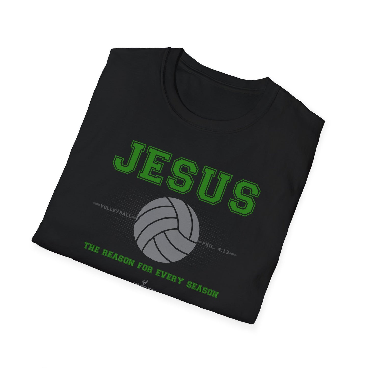 Hero316:  "Reason - Volleyball" - Unisex Softstyle Tee