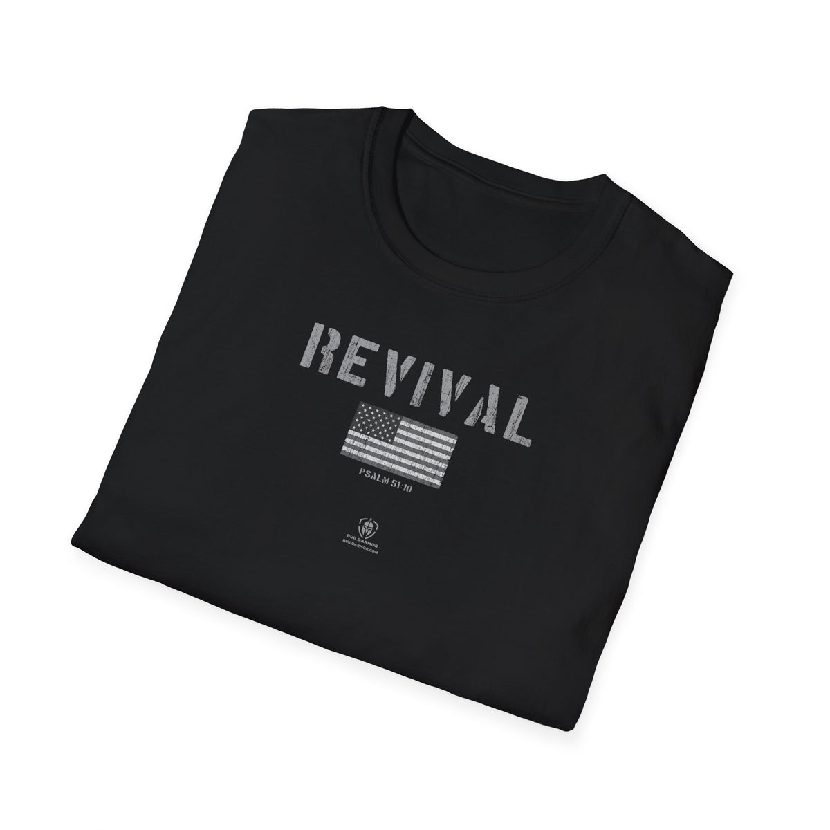 Build Armor:  "Revival" - Unisex Softstyle Tee