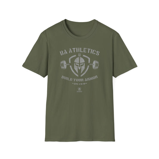Build Armor:  "Build Armor Athletics" - Unisex Short Sleeve Tee
