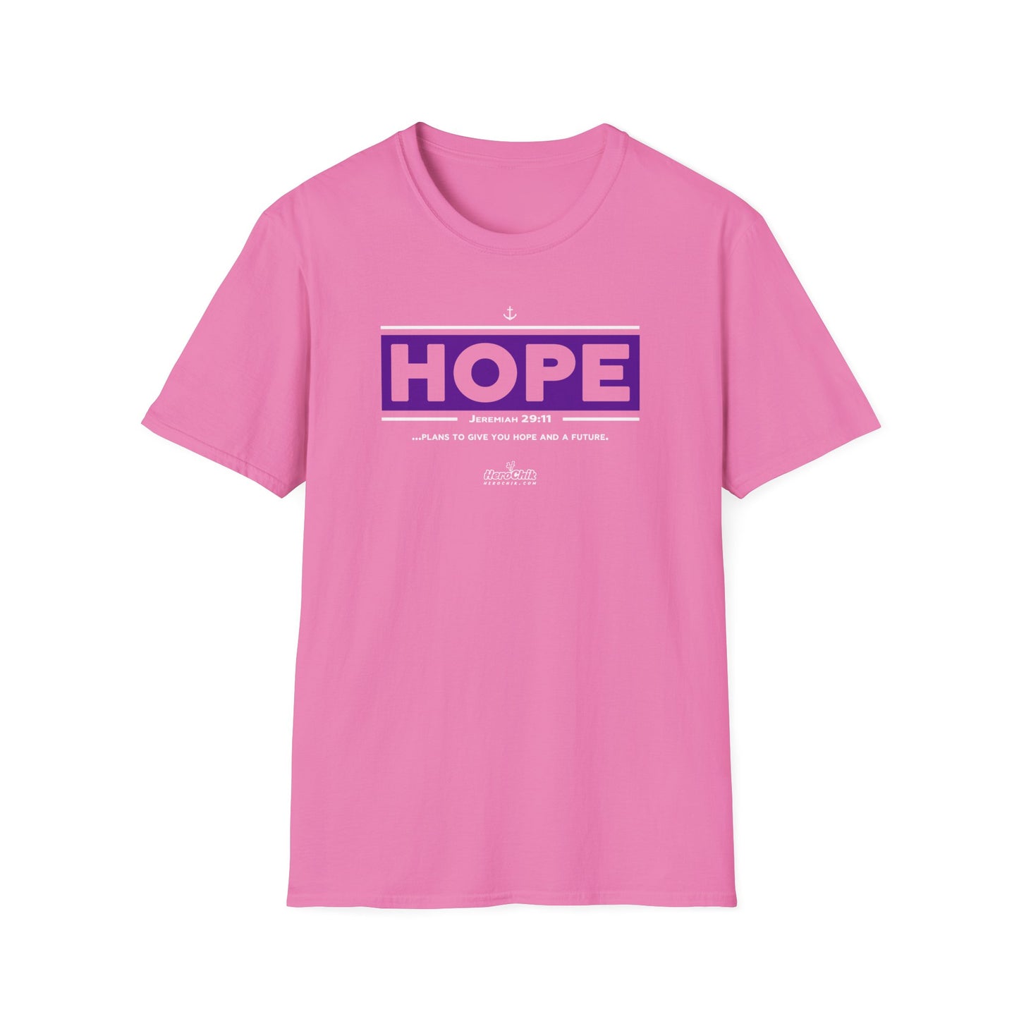 HeroChik:  "HOPE" - Unisex Short Sleeve Tee