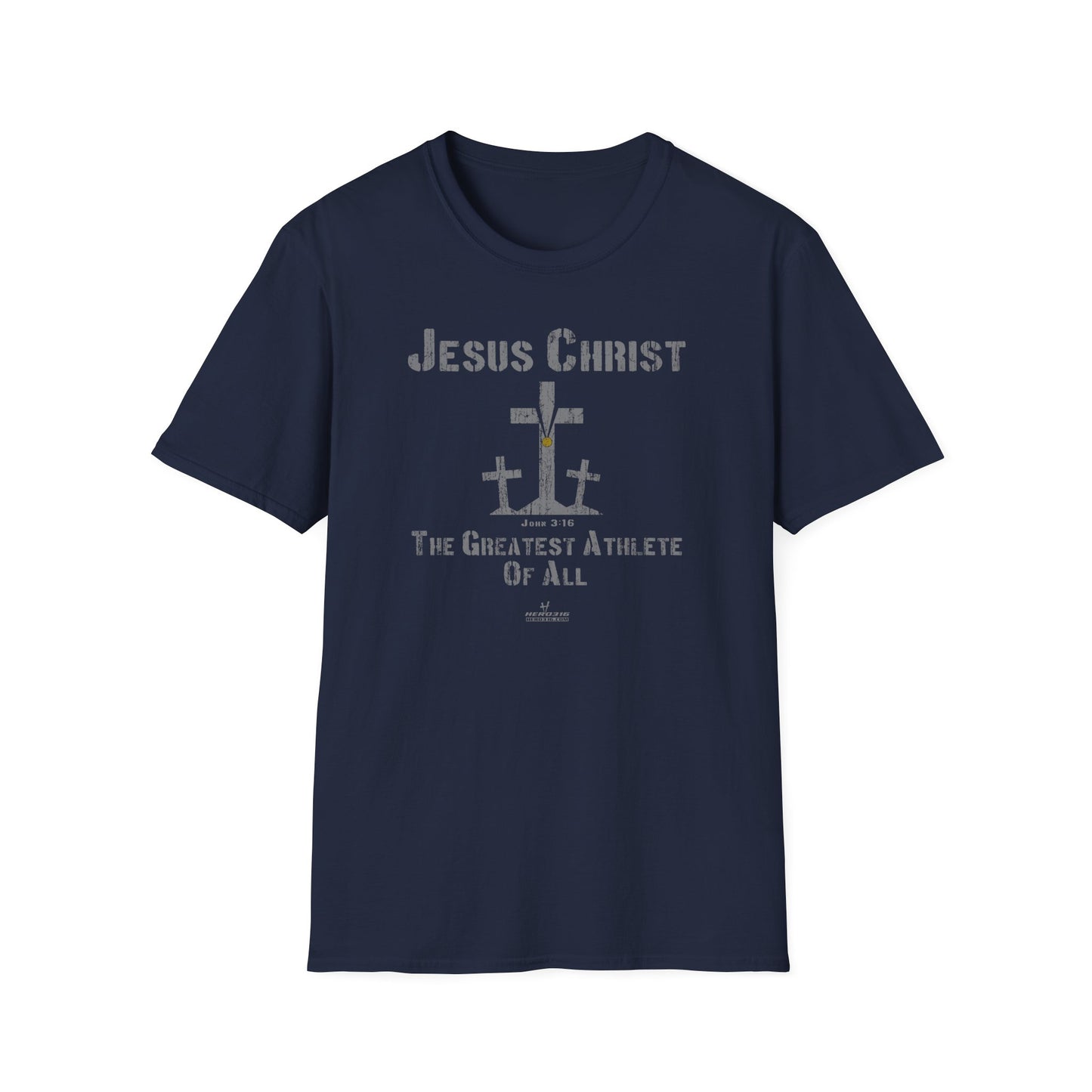 Hero316:  "Greatest Athlete" - Unisex Softstyle Tee