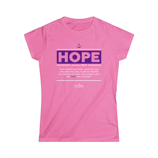 HeroChik:  "HOPE" - Women's Softstyle Tee